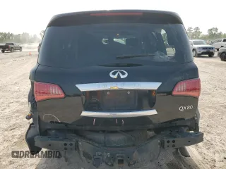 2014 Infiniti QX80 with VIN JN8AZ2NC4E9351199, listed as a Copart auction lot 64503604 with 149,317 mi miles and Salvage Title. Bid and sale history available at carsss.com. Image 6.