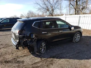 2015 Nissan Rogue SV with VIN 5N1AT2MV7FC753556, listed as a Copart auction lot 52432645 with 159,302 mi miles and Salvage Title. Bid and sale history available at carsss.com. Image 3.