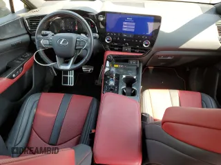 2022 Lexus NX with VIN JTJKKCFZ5N2003110, listed as a Copart auction lot 57135704 with 16,640 mi miles and Salvage Title. Bid and sale history available at carsss.com. Image 8.