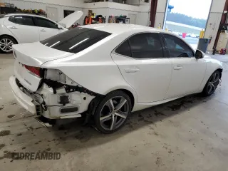 2020 Lexus IS 300 with VIN JTHD81F28L5042656, listed as a Copart auction lot 57876525 with 78,868 mi miles and Salvage title. Bid and sale history available at DreamBid. Image 3.