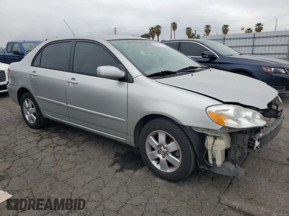 2004 Toyota Corolla CE with VIN 1NXBR32E34Z297414, listed as a Copart auction lot 52541105 with 147,072 mi miles and Salvage Title. Bid and sale history available at DreamBid. Image 4.