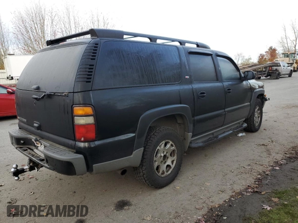 2006 Chevrolet Suburban Z71 with VIN 3GNFK16Z16G133085, listed as a Copart auction lot 80143244 with 0 mi miles and Salvage Title. Bid and sale history available at carsss.com. Image 3.