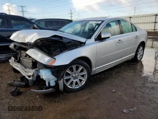 2010 Volvo S80 I6 with VIN YV1982AS3A1116262, listed as a Copart auction lot 46712965 with 0 mi miles and Salvage Title. Bid and sale history available at carsss.com. Image 1.