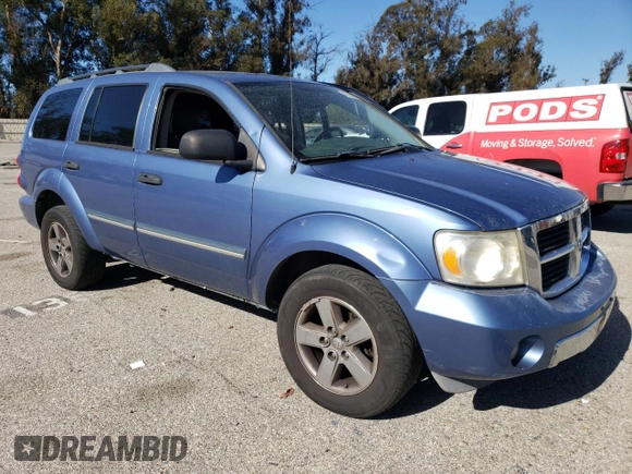 2007 Dodge Durango Limited with VIN 1D8HD58287F520997, listed as a Copart auction lot 47031975 with 200,371 mi miles and Salvage title. Bid and sale history available at DreamBid. Image 4.