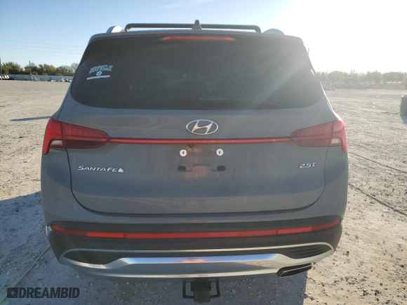 2021 Hyundai Santa Fe Limited with VIN 5NMS44AL9MH335695, listed as a Copart auction lot 87069814 with 72,218 mi miles and Salvage Title. Bid and sale history available at carsss.com. Image 6.