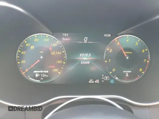 2020 Mercedes-Benz C 43 AMG z VIN W1KWF6EB1LR571590, wystawiony jako Copart lot #47194935 z przebiegiem 52 608 mil mil oraz Szkoda całkowita • Salvage title. Historia ofert i sprzedaży dostępna na DreamBid. Obrazek 9.