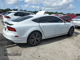 2018 Audi A7 Prestige with VIN WAU23AFC8JN063209, listed as a Copart auction lot 48946383 with 0 mi miles. Bid and sale history available at carsss.com. Image 3.