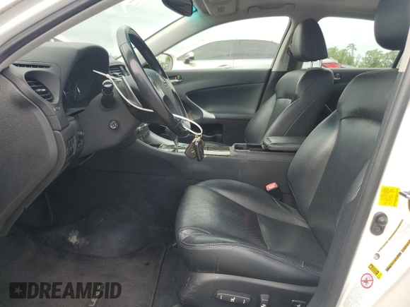 2012 Lexus IS 350 with VIN JTHCE5C20C5002247, listed as a Copart auction lot 65723745 with 211,445 mi miles and Clean title. Bid and sale history available at DreamBid. Image 7.