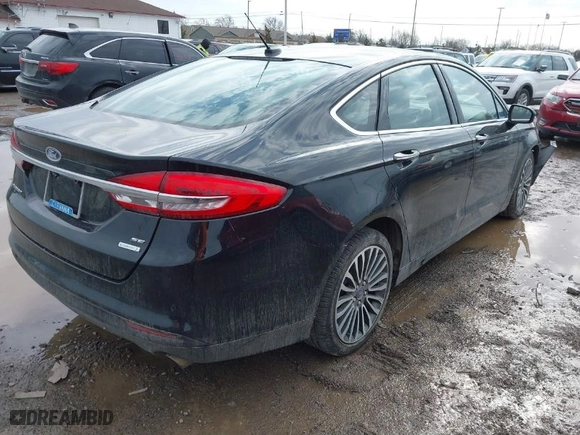 2018 Ford Fusion SE with VIN 3FA6P0HD6JR179665, listed as a IAAI auction lot 41719833 with 73,412 mi miles. Bid and sale history available at carsss.com. Image 4.