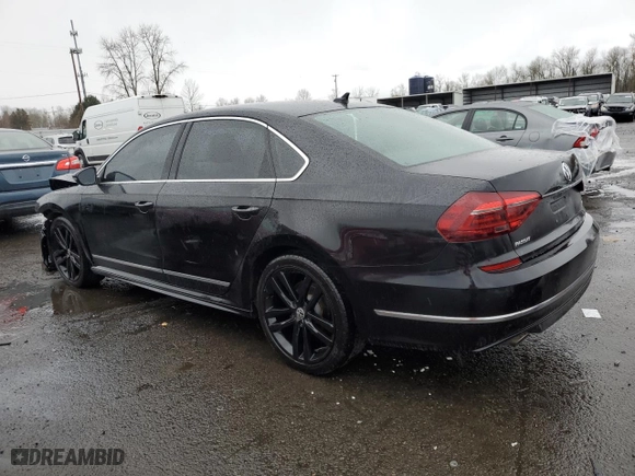 2017 Volkswagen Passat R-Line w/Comfort Pkg with VIN 1VWDT7A36HC085735, listed as a Copart auction lot 44063845 with 103,726 mi miles and Salvage Title. Bid and sale history available at carsss.com. Image 2.