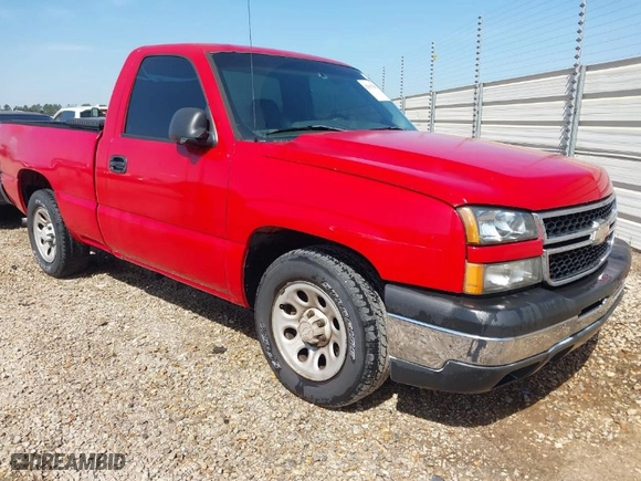 2006 Chevrolet Silverado 1500 Work Truck with VIN 3GCEC14X16G228037, listed as a IAAI auction lot 42061263 with 246,604 mi miles. Bid and sale history available at carsss.com. Image 1.