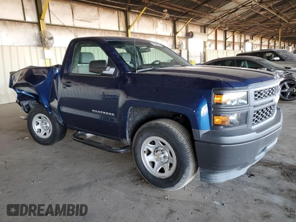 2015 Chevrolet Silverado 1500 Work Truck with VIN 1GCNCPEH3FZ447253, listed as a Copart auction lot 42869365 with 193,817 mi miles and Salvage Title. Bid and sale history available at DreamBid. Image 4.