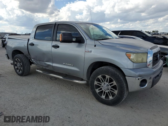 2007 Toyota Tundra SR5 with VIN 5TBEV54197S468297, listed as a Copart auction lot 69518634 with 246,877 mi miles and Salvage Title. Bid and sale history available at carsss.com. Image 4.