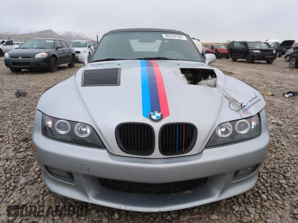 1998 BMW 3 Series 2.8L with VIN 4USCJ3328WLC10567, listed as a Copart auction lot 86549184 with 227,570 mi miles and Salvage Title. Bid and sale history available at carsss.com. Image 5.