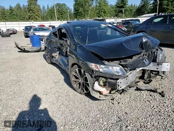 2013 Honda Civic Si with VIN 2HGFG4A5XDH706239, listed as a Copart auction lot 58581105 with 94,772 mi miles and Salvage title. Bid and sale history available at DreamBid. Image 13.