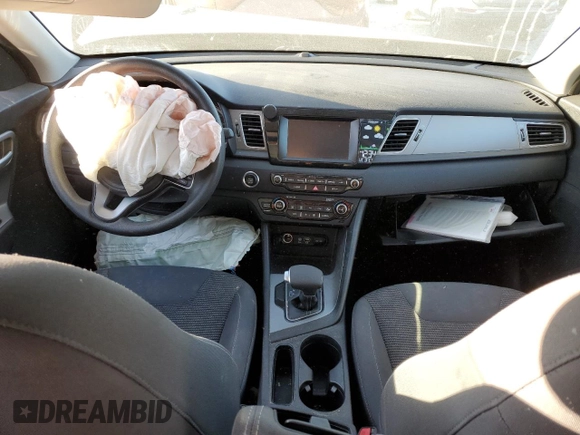 2018 Kia Niro FE with VIN KNDCB3LC8J5110605, listed as a Copart auction lot 83769374 with 103,867 mi miles and Salvage Title. Bid and sale history available at carsss.com. Image 8.