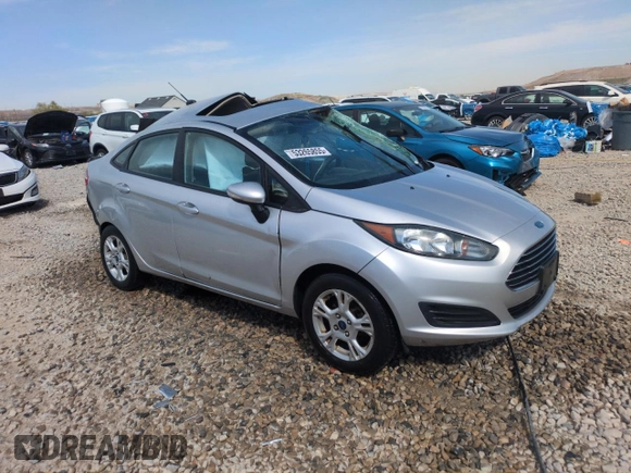 2015 Ford Fiesta SE with VIN 3FADP4BJ8FM224901, listed as a Copart auction lot 53265855 with Not Provided miles and Non Repairable. Bid and sale history available at DreamBid. Image 4.
