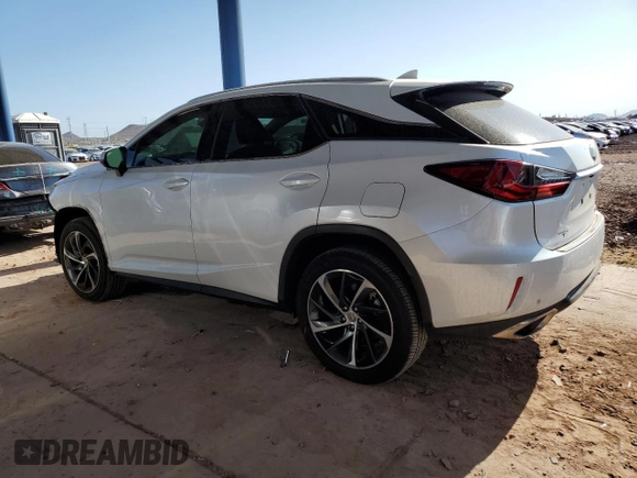 2017 Lexus RX with VIN 2T2ZZMCAXHC081546, listed as a Copart auction lot 51018745 with 29,113 mi miles and Salvage Title. Bid and sale history available at carsss.com. Image 2.