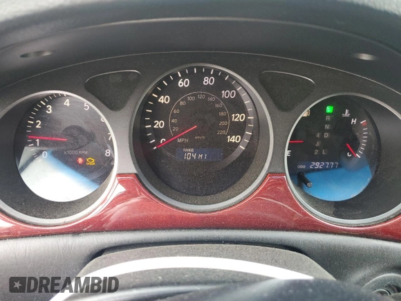 2002 Lexus ES 300 with VIN JTHBF30G420018931, listed as a Copart auction lot 51115275 with 292,777 mi miles and Salvage Title. Bid and sale history available at DreamBid. Image 9.