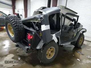 2006 Jeep Wrangler Sport z VIN 1J4FA49SX6P718734, wystawiony jako Copart lot #56516095 z przebiegiem 127 184 mil mil oraz Szkoda całkowita • Salvage title. Historia ofert i sprzedaży dostępna na DreamBid. Obrazek 3.