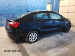 2013 Kia Rio LX with VIN KNADM4A31D6127488, listed as a Copart auction lot 51660205 with 77,357 mi miles and Salvage Title. Bid and sale history available at carsss.com. Image 3.