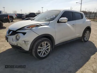 2015 Nissan Juke SL z VIN JN8AF5MR1FT500690, wystawiony jako Copart lot #48784775 z przebiegiem 104 024 mil mil oraz Szkody całkowita. Historia ofert i sprzedaży dostępna na DreamBid. Obrazek 1.