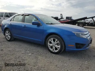 2012 Ford Fusion SE with VIN 3FAHP0HG7CR105628, listed as a Copart auction lot 53709785 with 73,975 mi miles and Salvage Title. Bid and sale history available at DreamBid. Image 4.