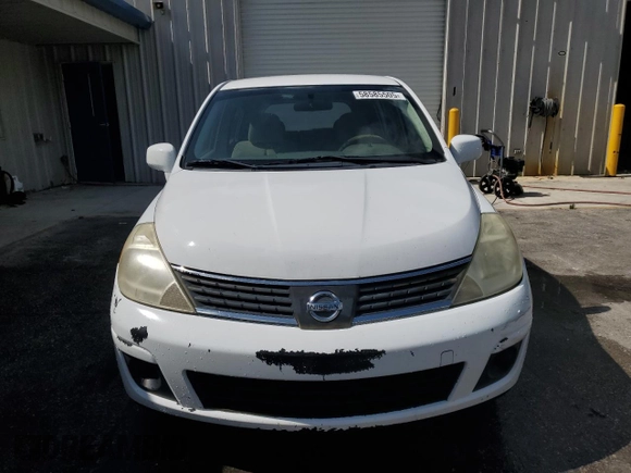 2007 Nissan Versa S with VIN 3N1BC13E77L456008, listed as a Copart auction lot 58585505 with 150,004 mi miles and Salvage title. Bid and sale history available at DreamBid. Image 5.
