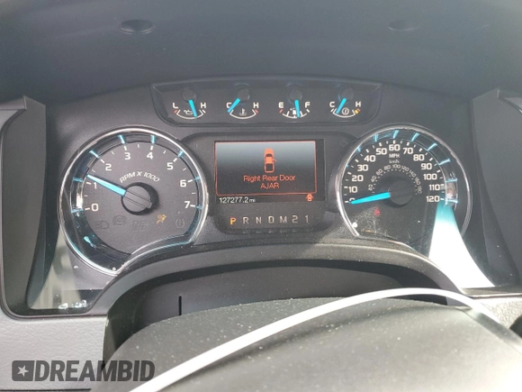 2014 Ford F-150 XL with VIN 1FTFW1EF9EKF97883, listed as a Copart auction lot 46452045 with 127,277 mi miles and Salvage title. Bid and sale history available at DreamBid. Image 9.