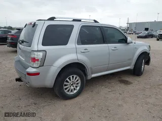 2008 Mercury Mariner Premier with VIN 4M2CU87178KJ19754, listed as a IAAI auction lot 41595974 with 239,180 mi miles. Bid and sale history available at carsss.com. Image 4.