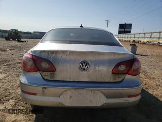 2010 Volkswagen CC with VIN WVWEU7AN9AE564778, listed as a Copart auction lot 43419875 with 166,968 mi miles and Salvage Title. Bid and sale history available at DreamBid. Image 6.