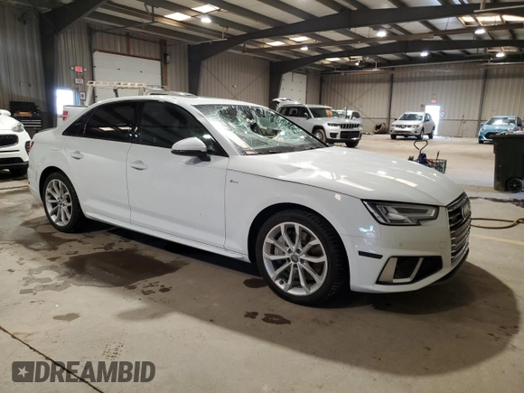 2019 Audi A4 Premium Plus с VIN WAUENAF42KA014130, выставлен на аукционе Copart как лот 56301045 с пробегом 46 040 миль миль и Списание • Salvage title. История ставок и продаж доступна на DreamBid. Изображение 4.