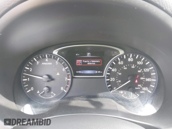 2016 Nissan Altima SR with VIN 1N4AL3AP2GC264800, listed as a IAAI auction lot 41968704 with 141,992 mi miles and . Bid and sale history available at carsss.com. Image 7.
