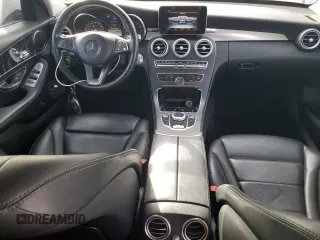 2017 Mercedes-Benz C 300 with VIN 55SWF4JB0HU191947, listed as a Copart auction lot 75603624 with 135,517 mi miles and Salvage title. Bid and sale history available at DreamBid. Image 8.