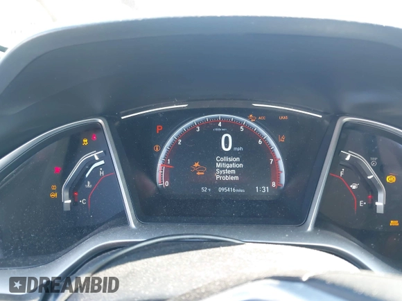2019 Honda Civic Sport with VIN 2HGFC2F8XKH602463, listed as a IAAI auction lot 41966052 with 95,416 mi miles and . Bid and sale history available at DreamBid. Image 7.