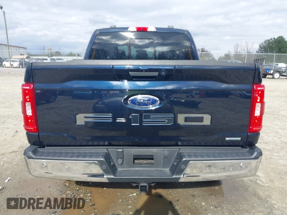 2021 Ford F-150 XL with VIN 1FTEW1EP0MFB77053, listed as a IAAI auction lot 41738348 with 39,752 mi miles. Bid and sale history available at carsss.com. Image 16.