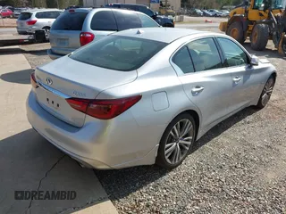 2018 Infiniti Q50 3.0t SPORT with VIN JN1EV7AR9JM439529, listed as a IAAI auction lot 41946026 with 118,821 mi miles. Bid and sale history available at carsss.com. Image 4.