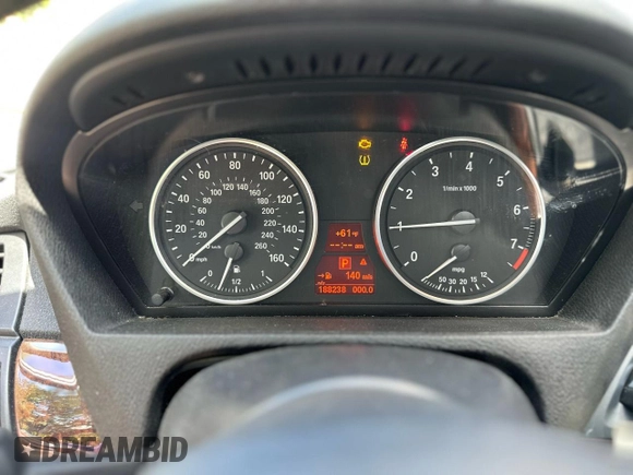 2012 BMW X5 35i with VIN 5UXZV4C55CL986439, listed as a Copart auction lot 63034725 with 188,238 mi miles and Clean title. Bid and sale history available at DreamBid. Image 8.