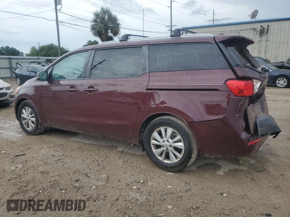 2017 Kia Sedona LX with VIN KNDMB5C19H6320486, listed as a Copart auction lot 73215754 with 100,891 mi miles and Salvage Title. Bid and sale history available at carsss.com. Image 2.