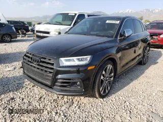2018 Audi SQ5 Prestige with VIN WA1C4AFY8J2080023, listed as a Copart auction lot 53297203 with 46,727 mi miles. Bid and sale history available at carsss.com. Image 1.