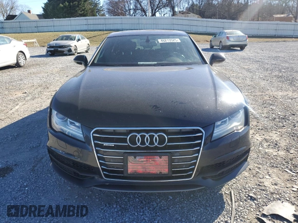 2013 Audi A7 Prestige with VIN WAU2GAFC6DN085069, listed as a Copart auction lot 46213525 with 115,365 mi miles and Salvage title. Bid and sale history available at DreamBid. Image 5.