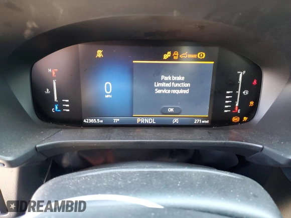 2024 Ford Escape ST-Line with VIN 1FMCU0MN5RUA65662, listed as a Copart auction lot 54426505 with 42,365 mi miles and Salvage Title. Bid and sale history available at DreamBid. Image 9.