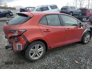 2019 Toyota Corolla Hatchback SE with VIN JTNK4RBE3K3042024, listed as a Copart auction lot 80645314 with 46,186 mi miles and Salvage Title. Bid and sale history available at carsss.com. Image 3.