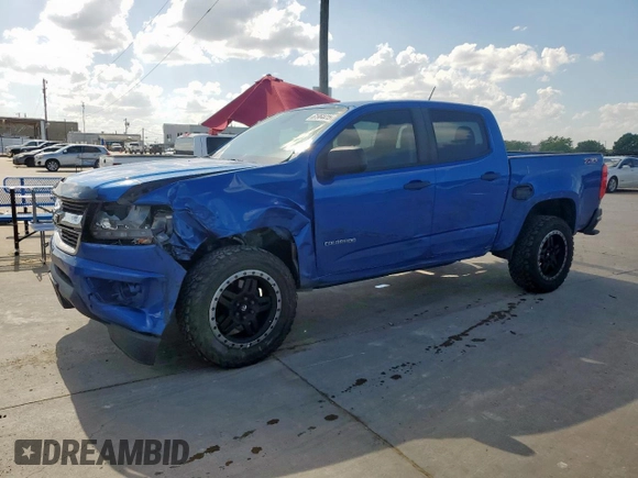 2018 Chevrolet Colorado 2WD Work Truck with VIN 1GCGSBEN8J1250297, listed as a Copart auction lot 61964415 with 145,925 mi miles and Salvage title. Bid and sale history available at DreamBid. Image 1.