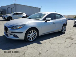 2017 Mazda 3 Touring with VIN 3MZBN1L76HM107570, listed as a Copart auction lot 61418415 with 52,774 mi miles and Salvage title. Bid and sale history available at DreamBid. Image 1.