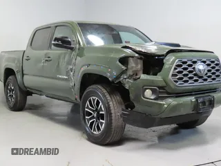 2021 Toyota Tacoma SR5 z VIN 3TMAZ5CN0MM152734, wystawiony jako Copart lot #58596575 z przebiegiem 67 328 mil mil oraz Szkoda całkowita • Salvage title. Historia ofert i sprzedaży dostępna na DreamBid. Obrazek 1.