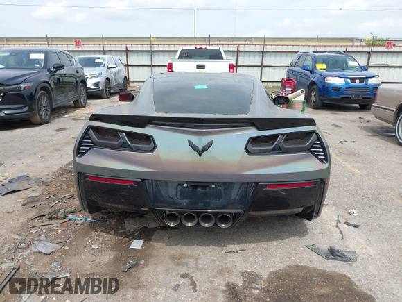 2014 Chevrolet Corvette Z51 3LT with VIN 1G1YL2D78E5128387, listed as a IAAI auction lot 42372075 with 136,632 mi miles and . Bid and sale history available at DreamBid. Image 16.
