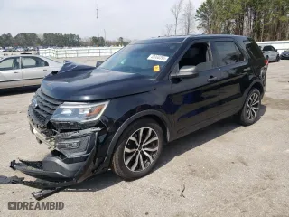 2017 Ford Police Interceptor Utility with VIN 1FM5K8AR0HGD66809, listed as a Copart auction lot 48968395 with NaN miles and Salvage Title. Bid and sale history available at carsss.com. Image 1.