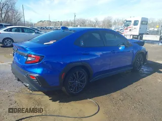 2022 Subaru WRX Premium with VIN JF1VBAF62N9029543, listed as a IAAI auction lot 41642982 with 15,597 mi miles and . Bid and sale history available at DreamBid. Image 4.