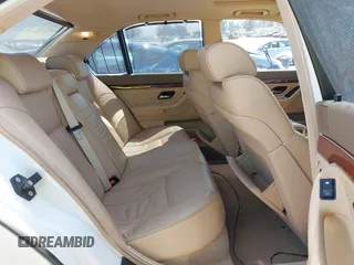 2001 BMW 7 Series 740iA with VIN WBAGG83451DN86421, listed as a IAAI auction lot 42104053 with 241,586 mi miles. Bid and sale history available at carsss.com. Image 8.